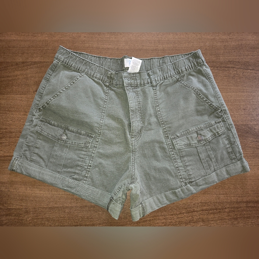 Womens Time and Tru Shorts - Green - Size 16